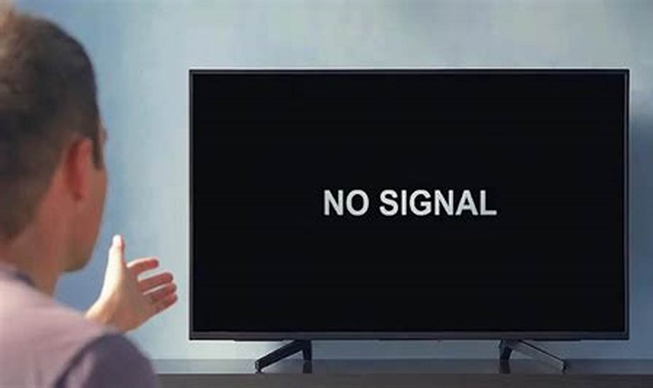 cara mengatasi tv tidak ada sinyal
